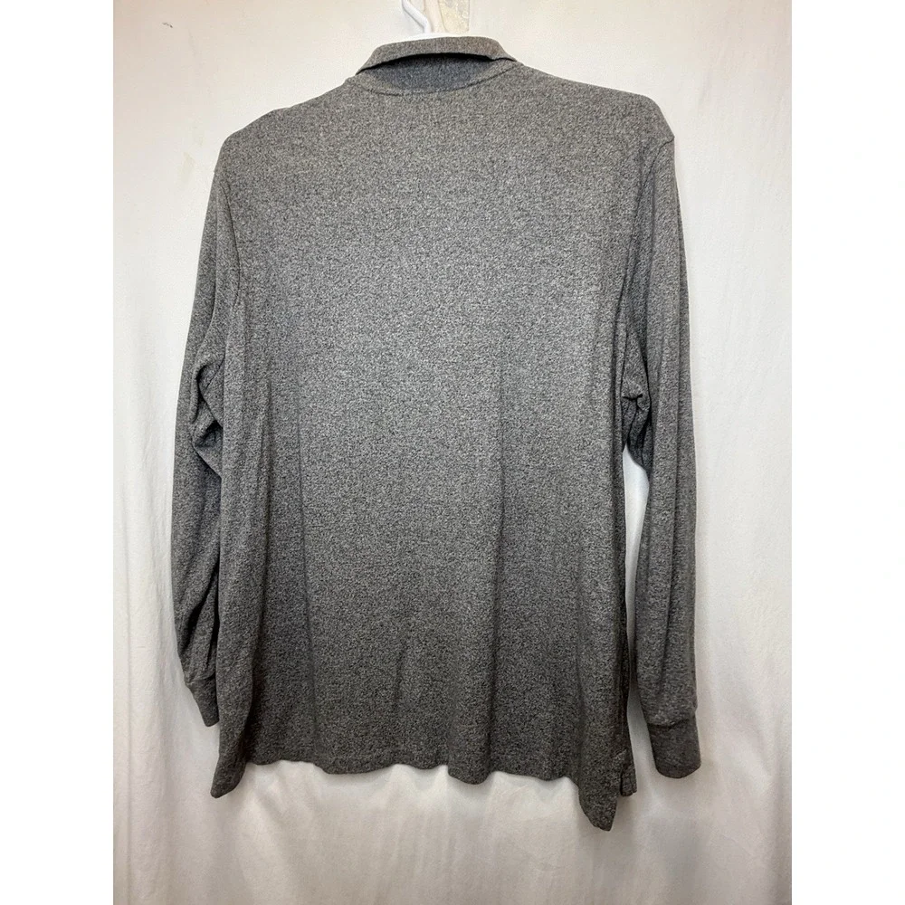 Polo‎ Ralph Lauren XL Gray Longsleeve Polo Classic Fit Preppy Classic Golf